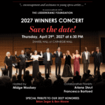 2027 Winners Concert — Save the Date